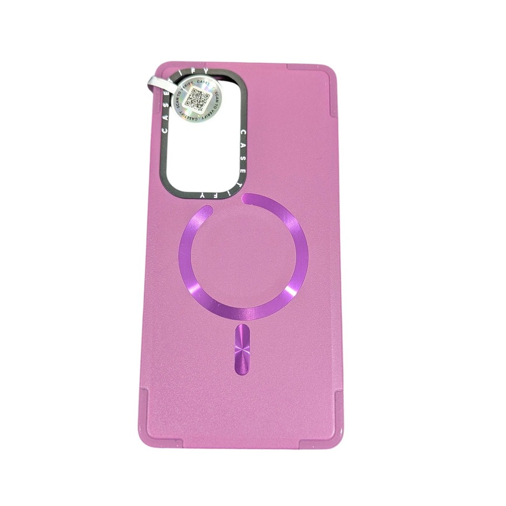 Oo6U CASETiFY Force Case w/ Magsafe for Samsung Galaxy S25 ULTRA Mulberry USED
